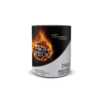 HIT77410-1 image(0) - High Teck Products 77410-1 Chassis Paint, 1 gal, Gloss, Black, Liquid