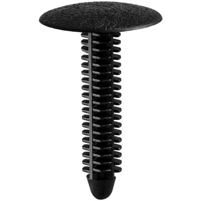 AVC15479 image(0) - AUVECO 15479 Single Head Interior Trim Panel Retainer, 26 mm Dia Bottom Head, Nylon, Black