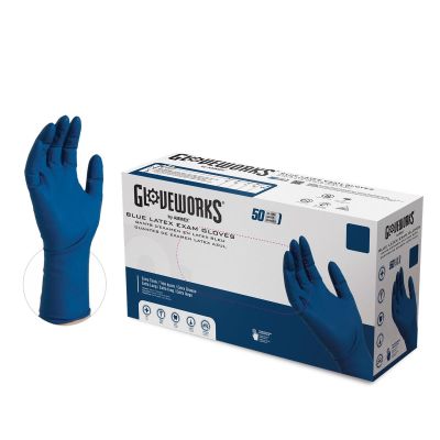 AMXGPLHD88100 image(0) - Gloveworks XL , HD P/F Extra Long Latex Gloves