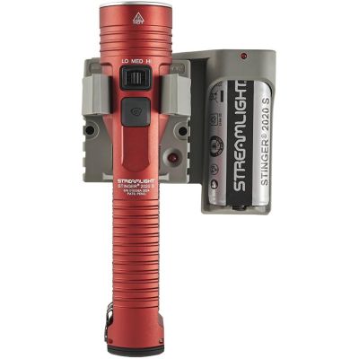 STL78221 image(0) - Streamlight Stinger 2020 S 2000 Lumen Rechargeable Flashlight with Piggyback - Red