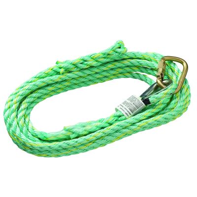 SRWV84013150 image(0) - PeakWorks Premium Vertical Lifeline - Carabiner & Back Splice - 150' (45.7 m)