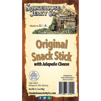 THS370022 image(0) - Tender Heifer Snack Co. Jalapeno Flavored with Cheese Meat Snack Sticks &hyphen; 3 Ounce