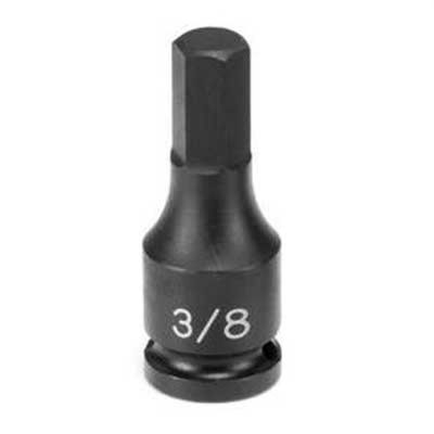 GRE1909M image(0) - Grey Pneumatic SOC 9MM 3/8D IMP HEX MALE