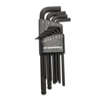 KDT83524 image(0) - GearWrench 13 Piece Long Ball End SAE Hex Key Set