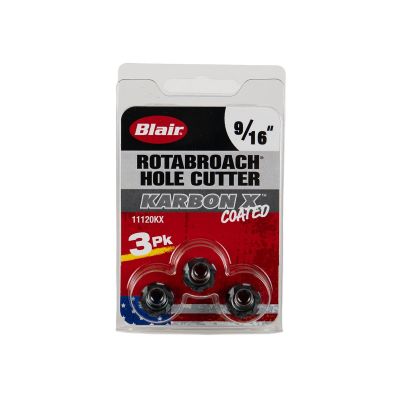 BLR11120KX image(0) - Blair 9/16" Karbon X Rotabroach Cutters - 3PK (11120KX)