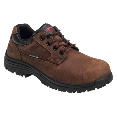 FSIA7118-14W image(0) - Avenger Foreman Oxford Series - Men's Mid Top Slip-On Boots - Composite Toe - IC|EH|SR - Brown/Black - Size: 14W