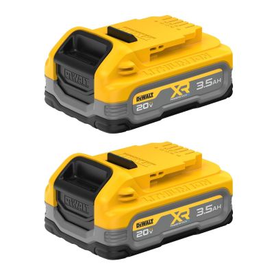 DWTDCBP320-2 image(0) - DeWalt 20V MAX XR POWERSTACK 3.5Ah Battery 2-Pack