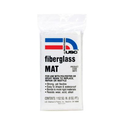 USC58075 image(0) - US Chemical 58075 Fiberglass Mat, 8 sq-ft
