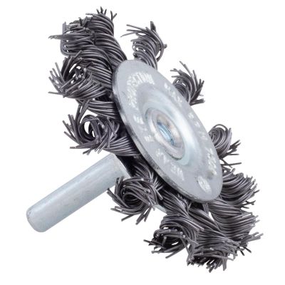 SRK13995 image(0) - Shark Welding 2-inch Mini Knotted Wire Wheel on 1/4-inch Mandrel