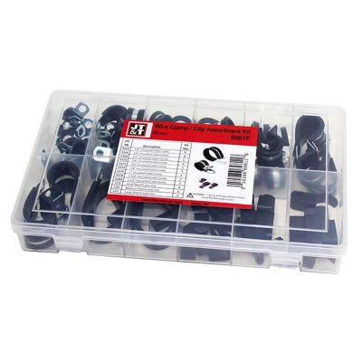 JTT6981F image(0) - The Best Connection Wire Clamp Assortment Kit, 65 pcs