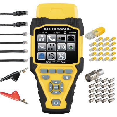 KLEVDV501770 image(0) - Klein Tools Scout&reg; Pro Max Network Cable Tester With Remote Set