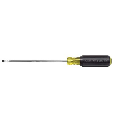 KLE6073 image(0) - Klein Tools 3/32-Inch Cabinet Mini Screwdriver, 3-Inch Round Shank