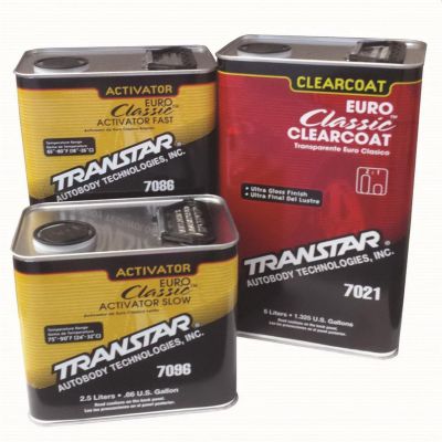 TRP7021 image(0) - Transtar Autobody Products EURO Classic 7021 Clearcoat, 5 L Can, Euro, 2:1 Mixing