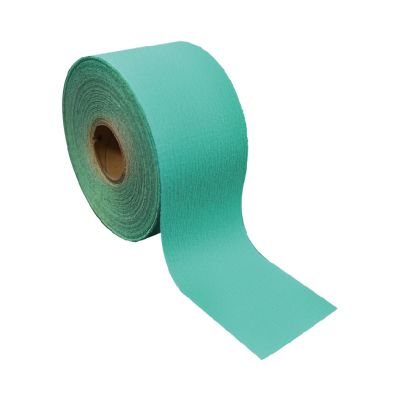 HITAFR400 image(0) - High Teck Products (1 roll per box) 2-3/4"x25YD GREEN PSA Sanding Sheet Roll 400G