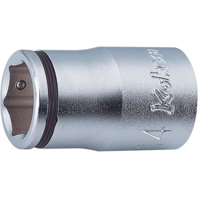 KKN4450M-10 image(0) - Ko-ken USA 4450M-10 1/2 Sq. Dr. Socket 10mm Nut Grip Length 36mm