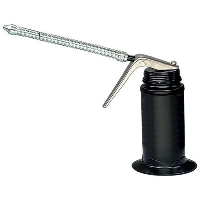 PLW50-516 image(1) - Plews Edelmann OILER PISTOL 6OZ. 6IN. FLEX SPOUT+ WALL BASE