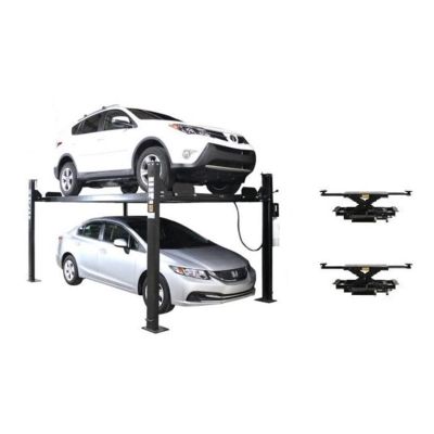 ATEATTD-APEX8-COMBO-FPD image(0) - Atlas Equipment ALI Certified APEX8 4 Post Lift + RJ35 Sliding Jacks Combo