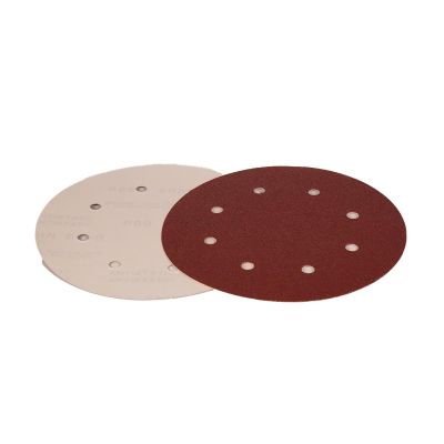 DYB91249 image(0) - Dynabrade DynaCut Aluminum Oxide Coated 8 Inch 80 Grit PSA Non-Vac Random Orbital Sander Disc