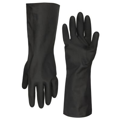 LEGGC400PXL image(0) - Legacy Manufacturing Flexzilla&reg; Pro Heavy Duty Cleaning Gloves, Neoprene, 13 in. Long Cuff, Black, XL