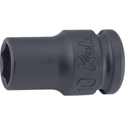 KKN13401A-5-8 image(0) - Ko-ken USA 13401A-5/8 3/8 Sq. Dr. Socket 5/8 6 point Length 32mm Thin walled