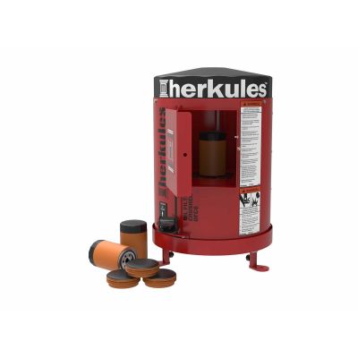HEROFC6 image(0) - Herkules Equipment OFC6 - Single Oil Filter Crusher
