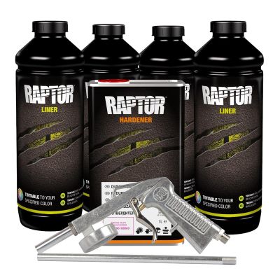 UPO0821VG image(0) - U Pol Products 0821VG Low VOC Raptor Kit, 1 gal, Tintable, 125 sq-ft Coverage