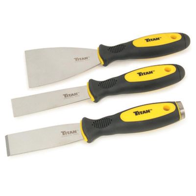 TIT17000 image(1) - TITAN 3-PC ERGONOMIC HANDLE SCRAPER SET