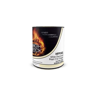 HITHFP161-1 image(0) - High Teck Products HFP161-1 Series HFP National Rule Urethane Basecoat, 1 gal, White Diamond Pearl, 6.8 lb/gal VOC