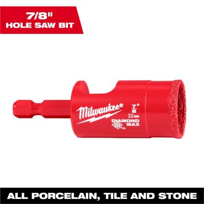 MLW49-56-0516 image(0) - Milwaukee Tool  7/8 Inch Diamond Max Hole Saw Bit