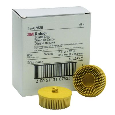 MMM7525 image(1) - 3M DISC ROLOC BRIS 80GR 2" 10/BOX YELLO