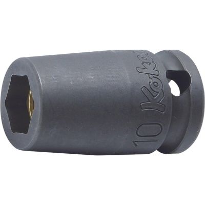 KKN13460M-7 image(0) - Ko-ken USA 13460M-7 3/8 Sq. Dr. Socket 7mm 6 point Length 32mm Self-Tapping screw