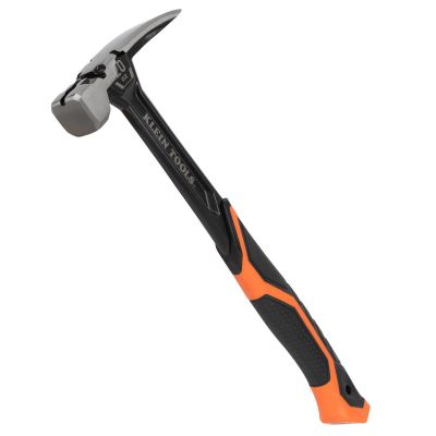 KLEH80920S image(0) - Klein Tools Smooth Face Steel Claw Hammer, 20-Ounce