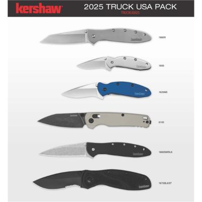 KERTRUCKUSA25 image(0) - Kershaw 2025 Truck USA Pack
