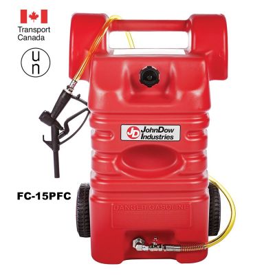 DOWFC-15PFC image(0) - John Dow Industries 15-Gallon Poly Portable Gas Caddy
