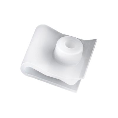AVC21017 image(0) - AUVECO 21017 U-Nut, M4.8 mm Screw, Nylon, White