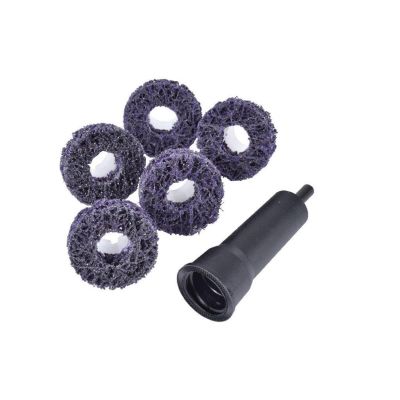 MMM21758 image(0) - 3M Scotch-Brite&trade; Roloc&trade; Pro Brake Hub Cleaning Disc Kit, 5 ea/Case