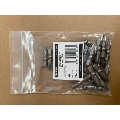 VESIBPH290P10K image(0) - Vessel Tools IMPACT BALL Torsion Bit (2 x 90mm, 10pcs.)