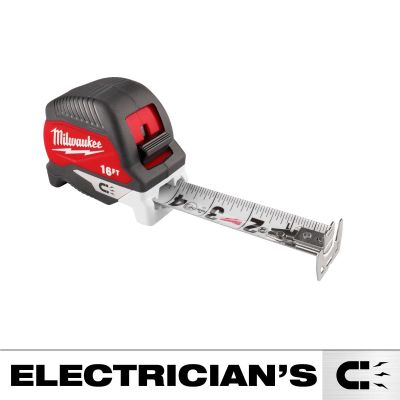 MLW48-22-1018M image(0) - Milwaukee Tool 16ft Electrician Feets Magnetic Tape Measure