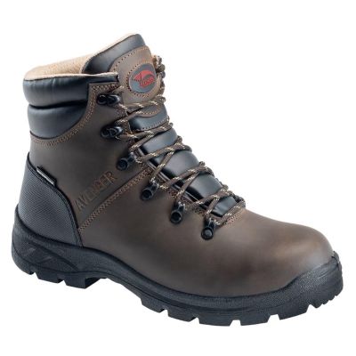 FSIA8225-14W image(0) - Avenger Builder Series - Men's Boots - Steel Toe - IC|EH|SR - Brown/Black - Size: 14W