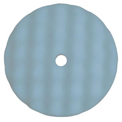 WZP11314 image(0) - Wizards Products The Ultra Finishing 11314 Buffing Pad, 8 in Overall Dia, Hook and Loop, Blue