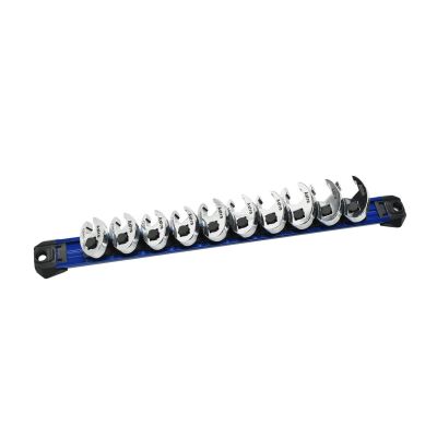 AST7108 image(0) - Astro Pneumatic 10 Piece 3/8 Inch Drive Metric Anti-Slip Crowfoot Flare Nut Wrench Set