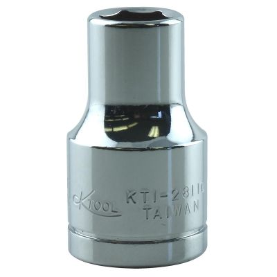 KTI28110 image(0) - K Tool International SOC 10MM 1/2D 6PT SHORT
