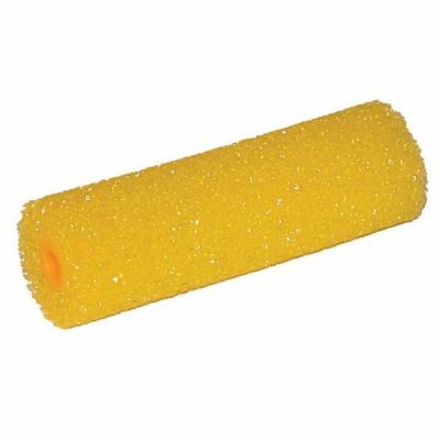 DOMTROLLER image(0) - Dominion Sure Seal 00021 Foam Roller with Handle, 4 in, Yellow, Use With: EZ Liner and Hippo Bed Liners