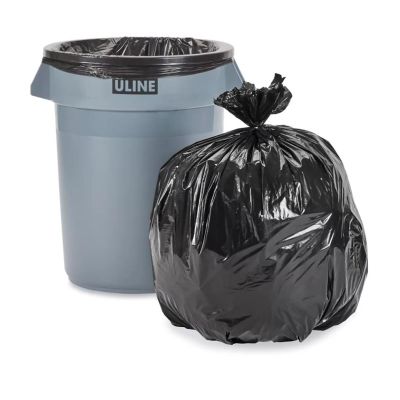ULIS-15536 image(0) - Uline Uline Industrial Trash Liners - 33 Gallon, .75 Mil, Black