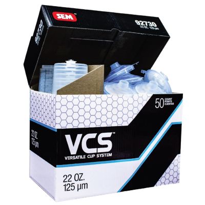 SEM92730 image(0) - SEM Products VCS 50ct 125 Micron 22oz with ratio hard cup