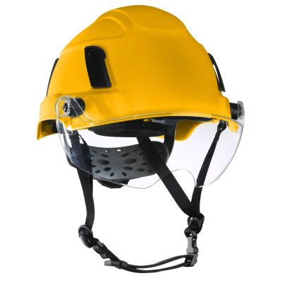 JCK22151 image(0) - Jackson Safety Safety Helmet - XS2-550 Series - Type 2+ - With Flip-Up Visor - Yellow