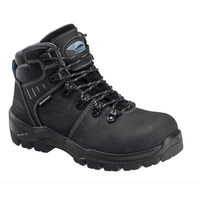 FSIA7450-9W image(0) - Avenger Work Boots Foundation - Women's Boots - Carbon Nano-Fiber Toe - IC|EH|SR|PR - Black/Black - Size: 9 - E - (Wide)