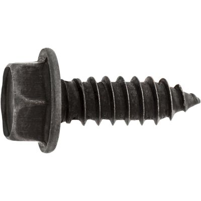 AVC16152 image(0) - AUVECO HEX WASHER HEAD TAP SCREW #14 X 3/4 BLK. OXIDE