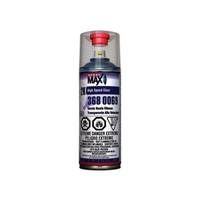 SMX3680069 image(0) - SprayMax 3680069 2K Clear Coat, 11.3 oz, High-Gloss, 34% Solids Content