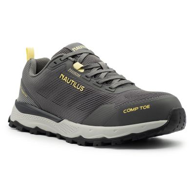 FSIN5312-7-5B image(0) - Nautilus Safety Footwear Trillium - Women's - CT|EH|SR|PR - Grey - Size: 7.5 - B - (Medium)